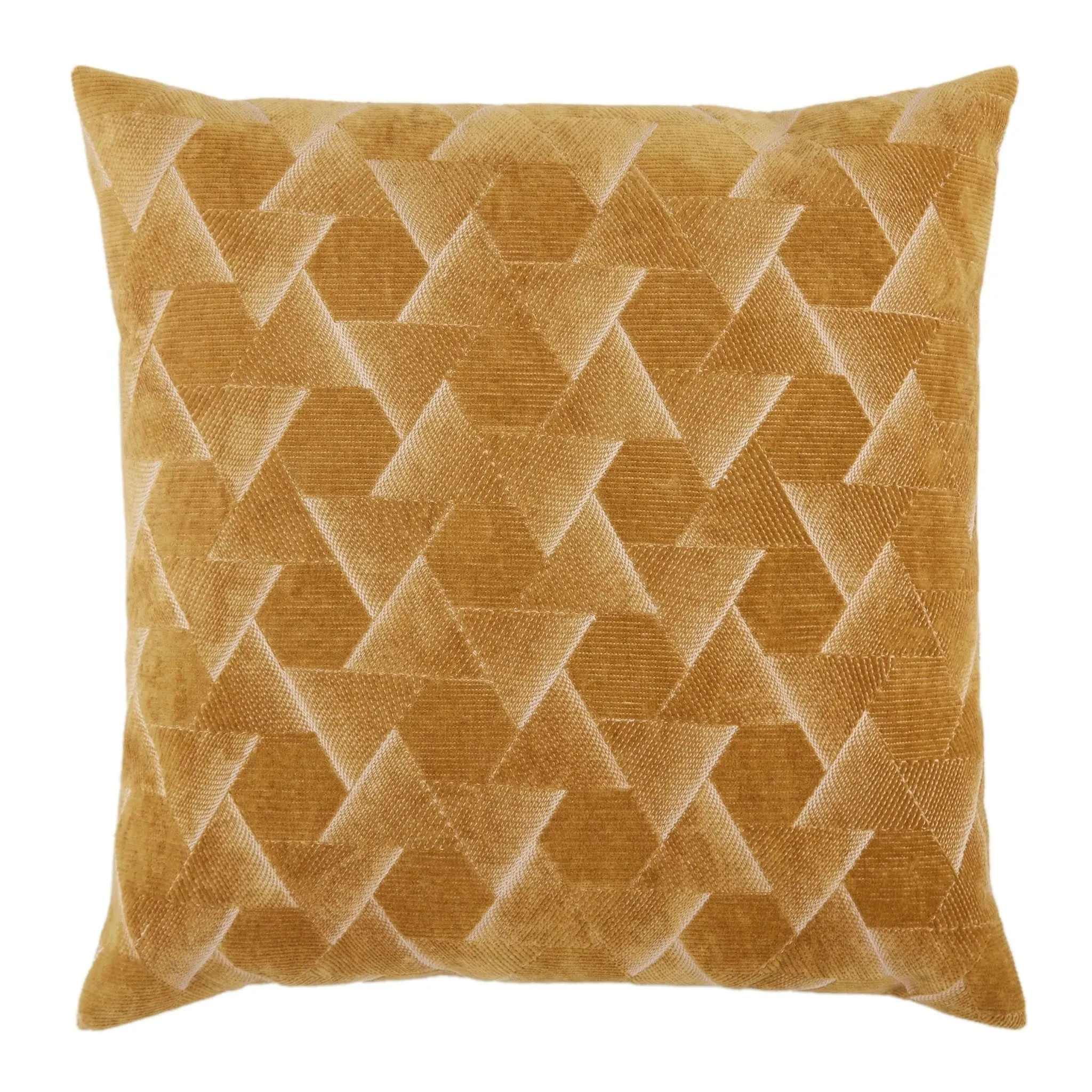 Nouveau NOU04 Gold/Ivory Pillow