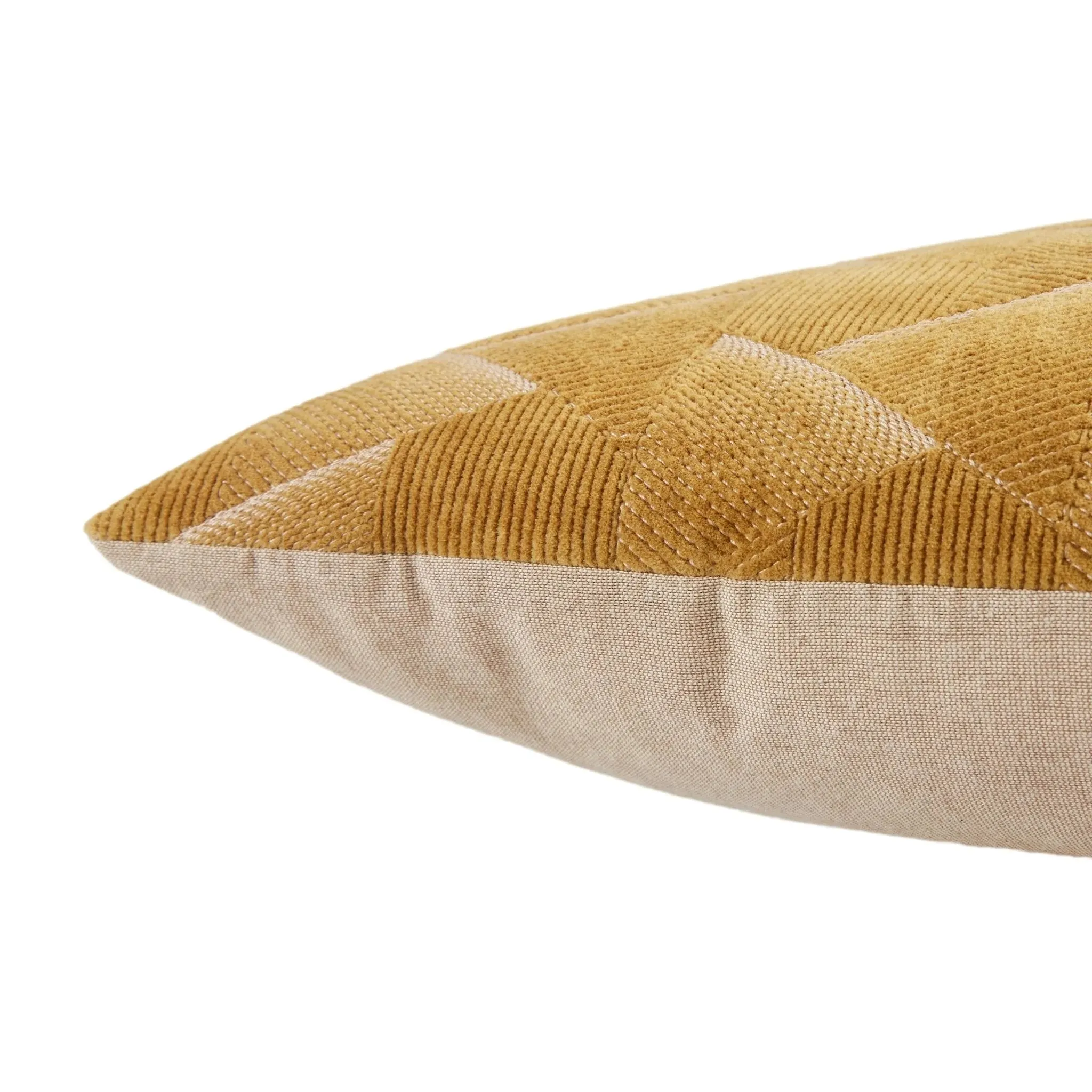 Nouveau NOU04 Gold/Ivory Pillow