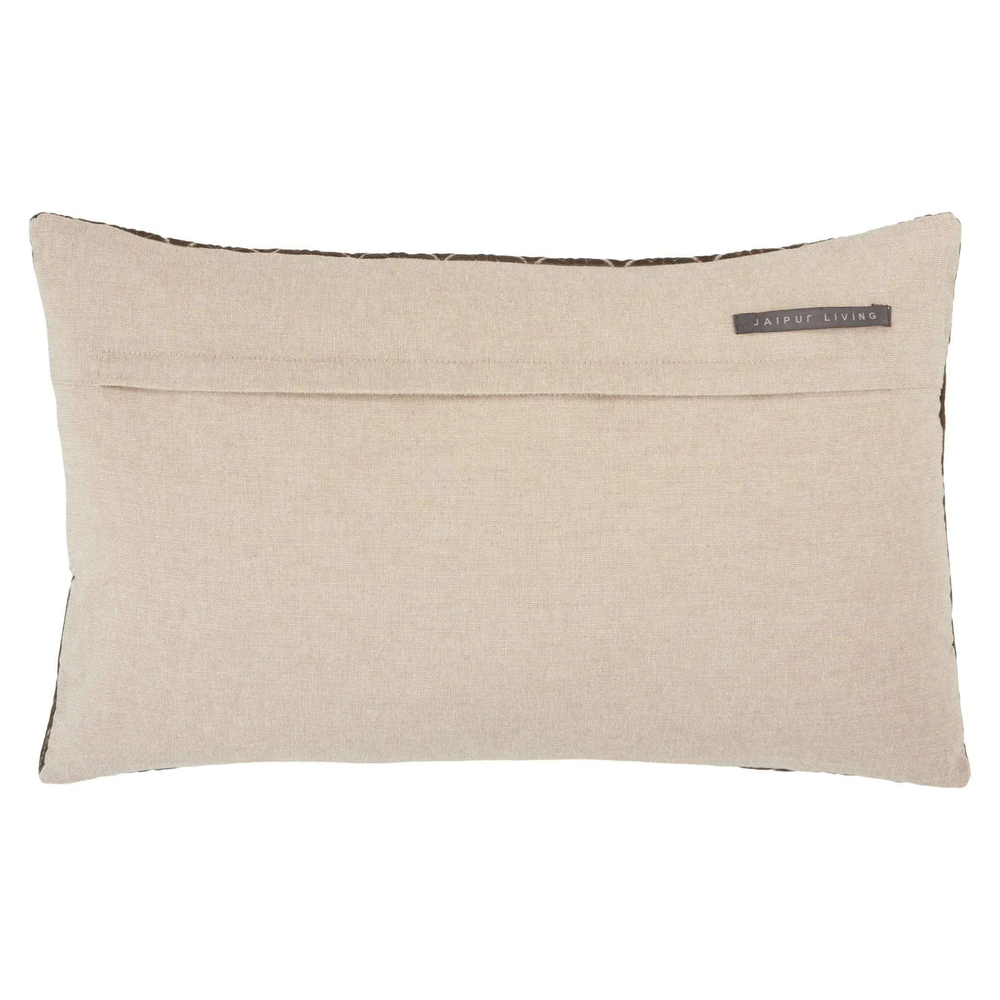 Nouveau NOU10 Dark Taupe/Ivory Pillow