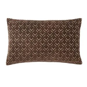 Nouveau NOU10 Dark Taupe/Ivory Pillow