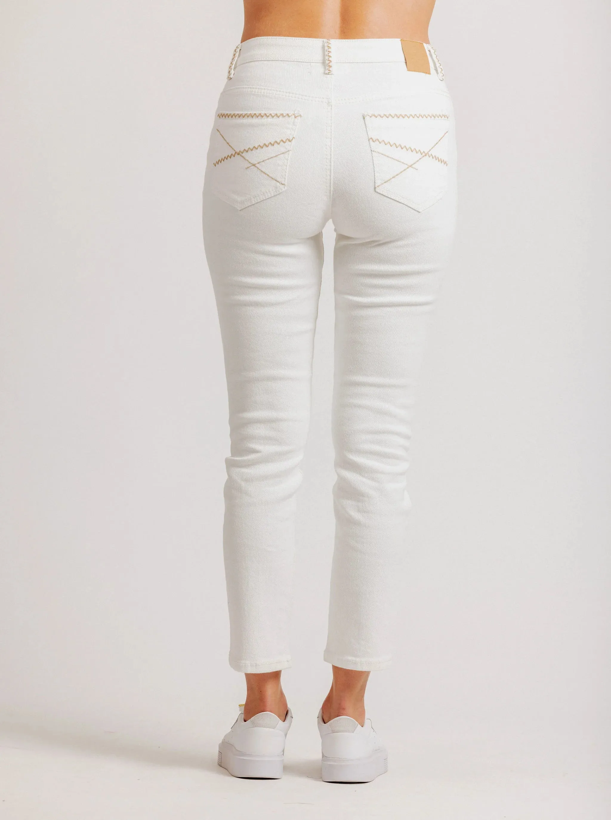 Pip Jean - White