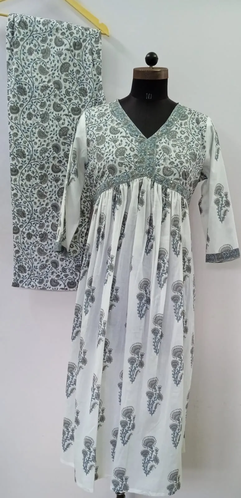 Printed Kurti Set