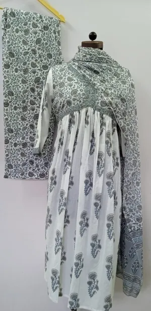 Printed Kurti Set