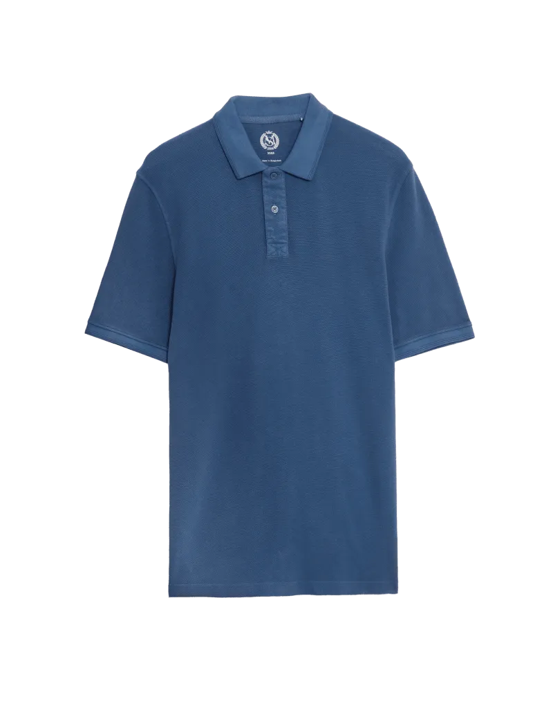 Pure Cotton Polo Shirt