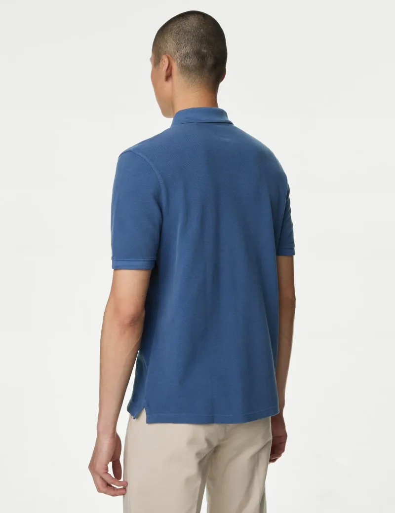 Pure Cotton Polo Shirt
