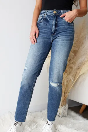 Rachael High Rise Fab Ab Mom Jean - Extravagant (FINAL SALE)