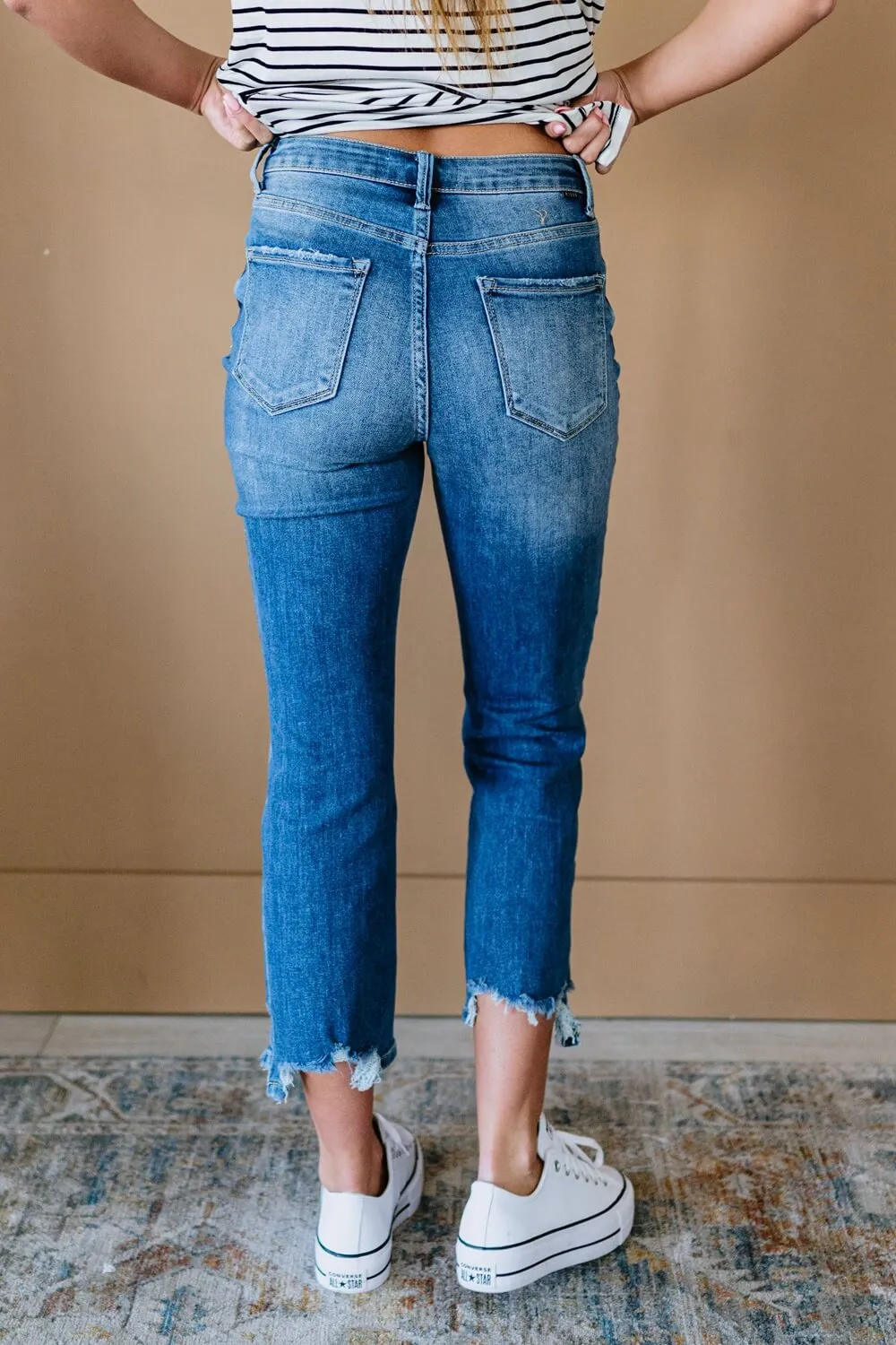 RISEN Good Times Cropped Jeans