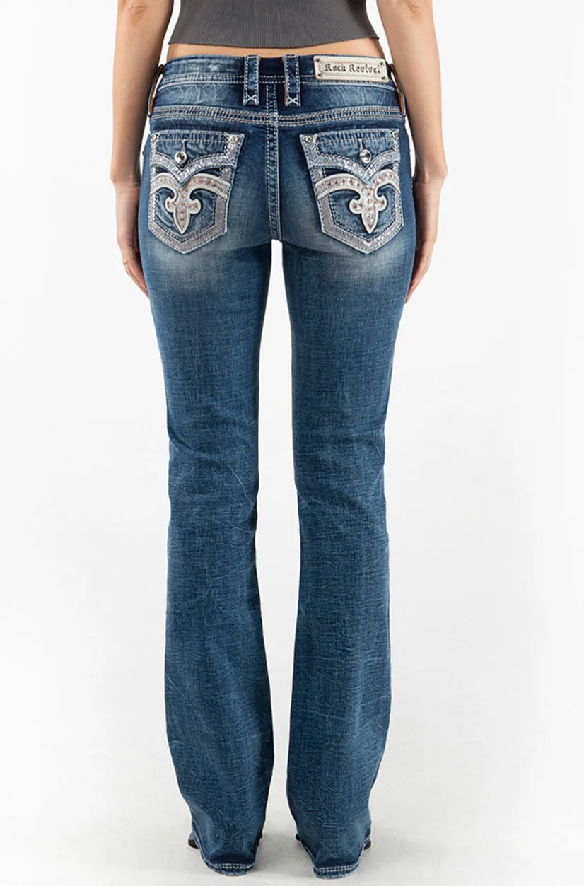 Rock Revival "Shell Pink" Bootcut Jean