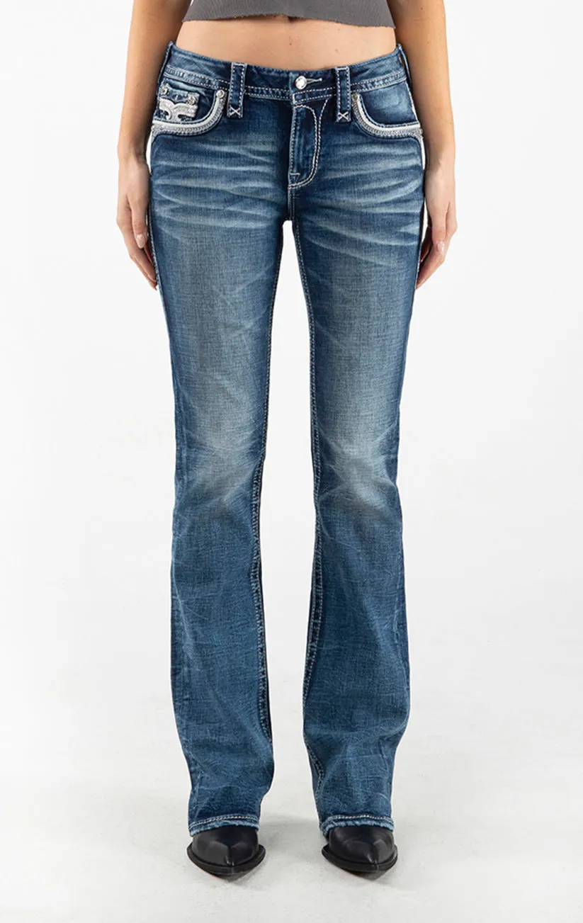 Rock Revival "Shell Pink" Bootcut Jean