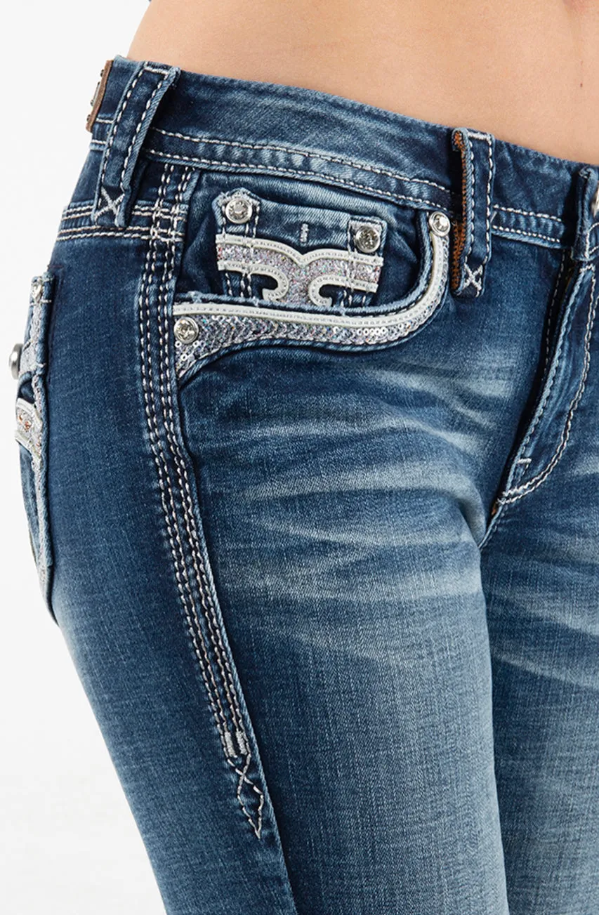 Rock Revival "Shell Pink" Bootcut Jean