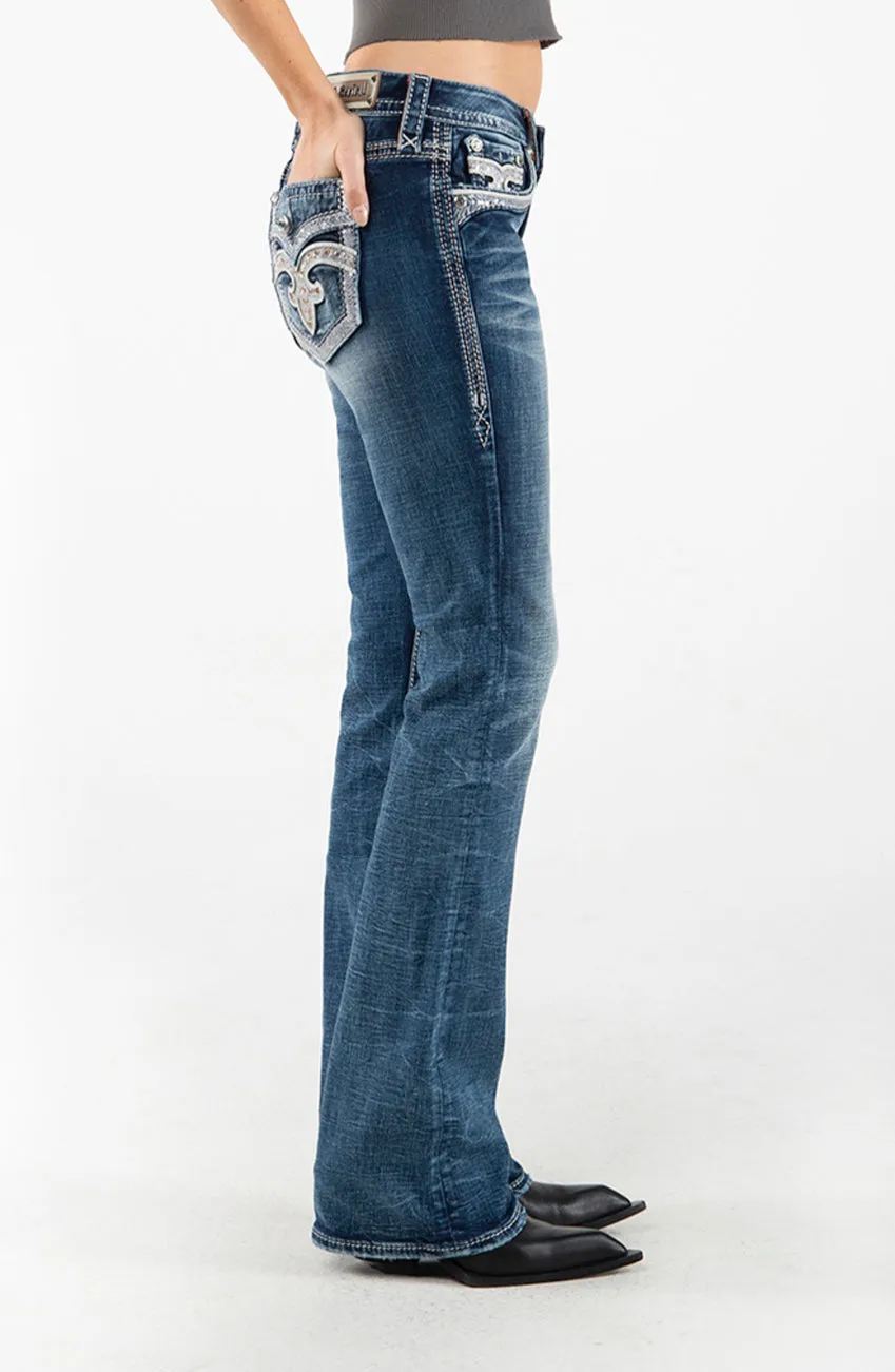 Rock Revival "Shell Pink" Bootcut Jean