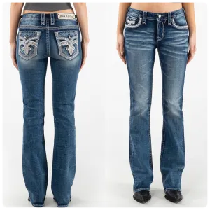 Rock Revival "Shell Pink" Bootcut Jean