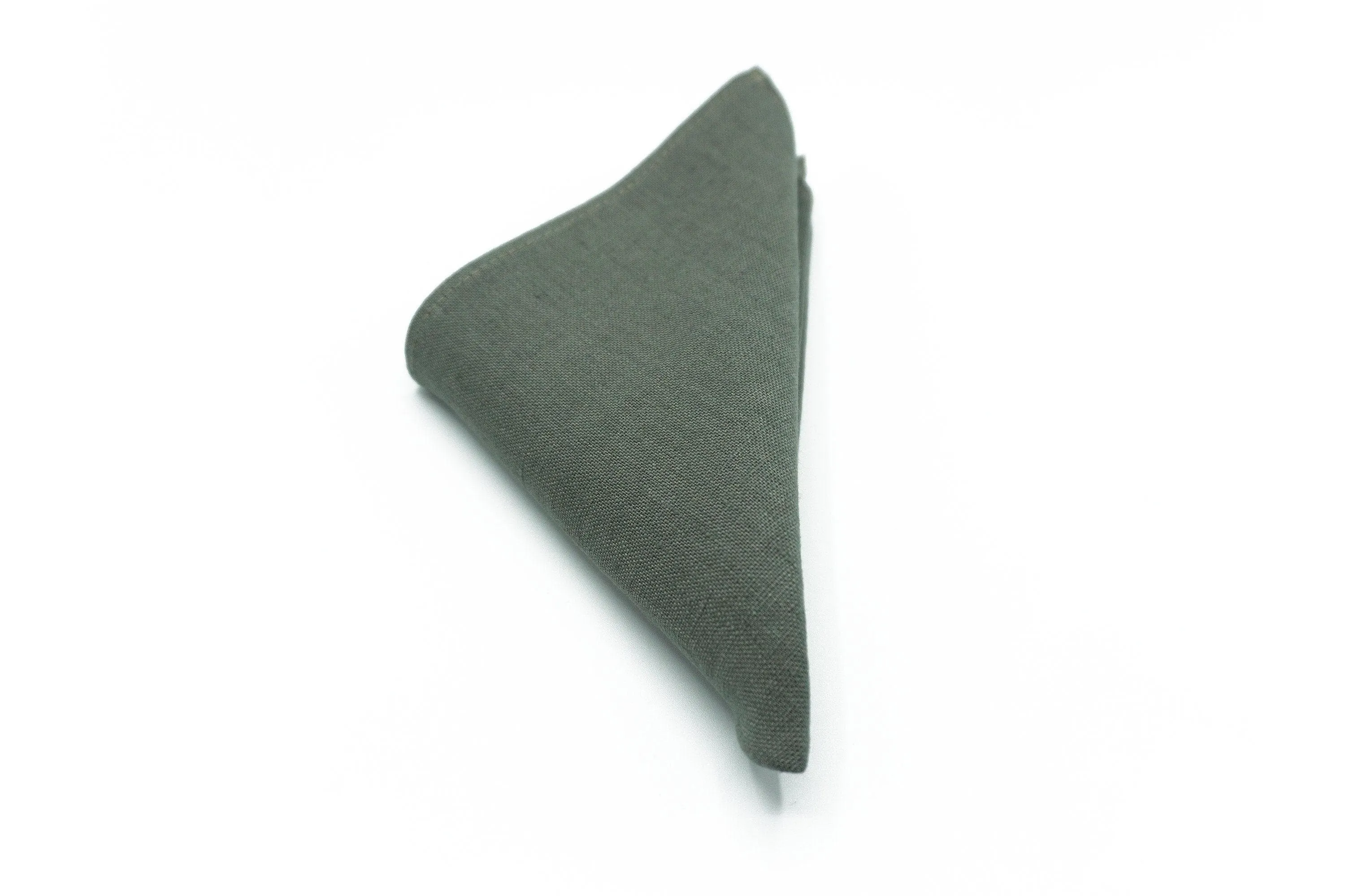 Sage Green Tie Set - Wedding Neckties for Groom and Groomsmen