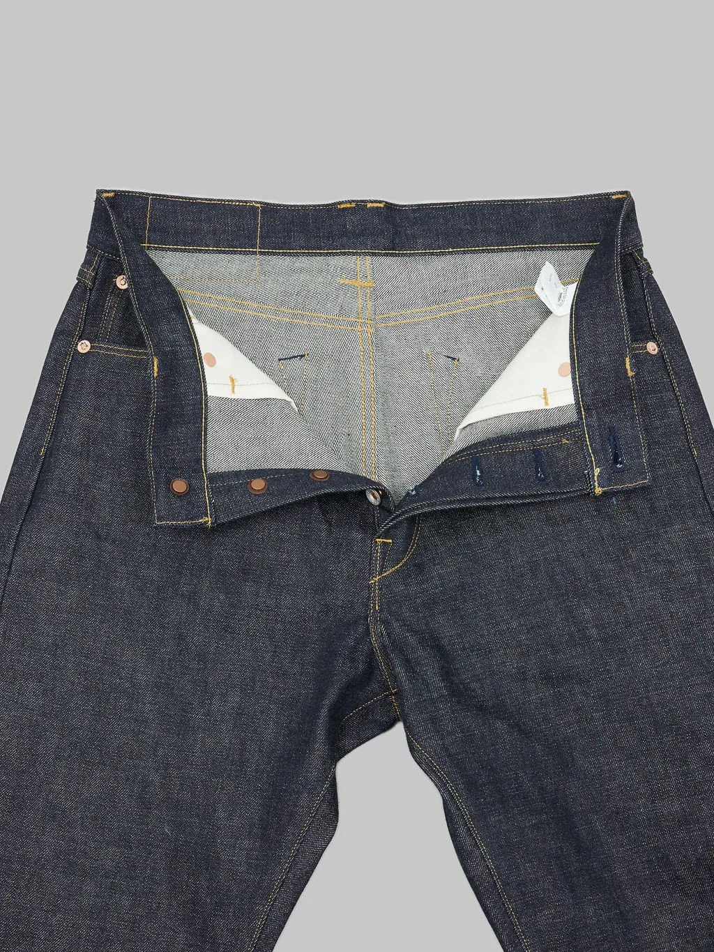 Stevenson Overall Co. Carmel 220 14oz Regular Tapered Jeans