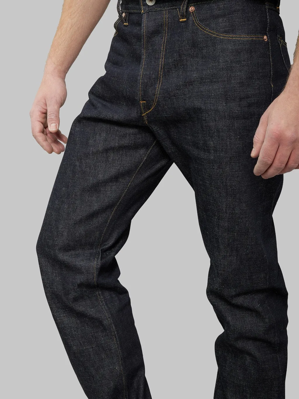 Stevenson Overall Co. Carmel 220 14oz Regular Tapered Jeans