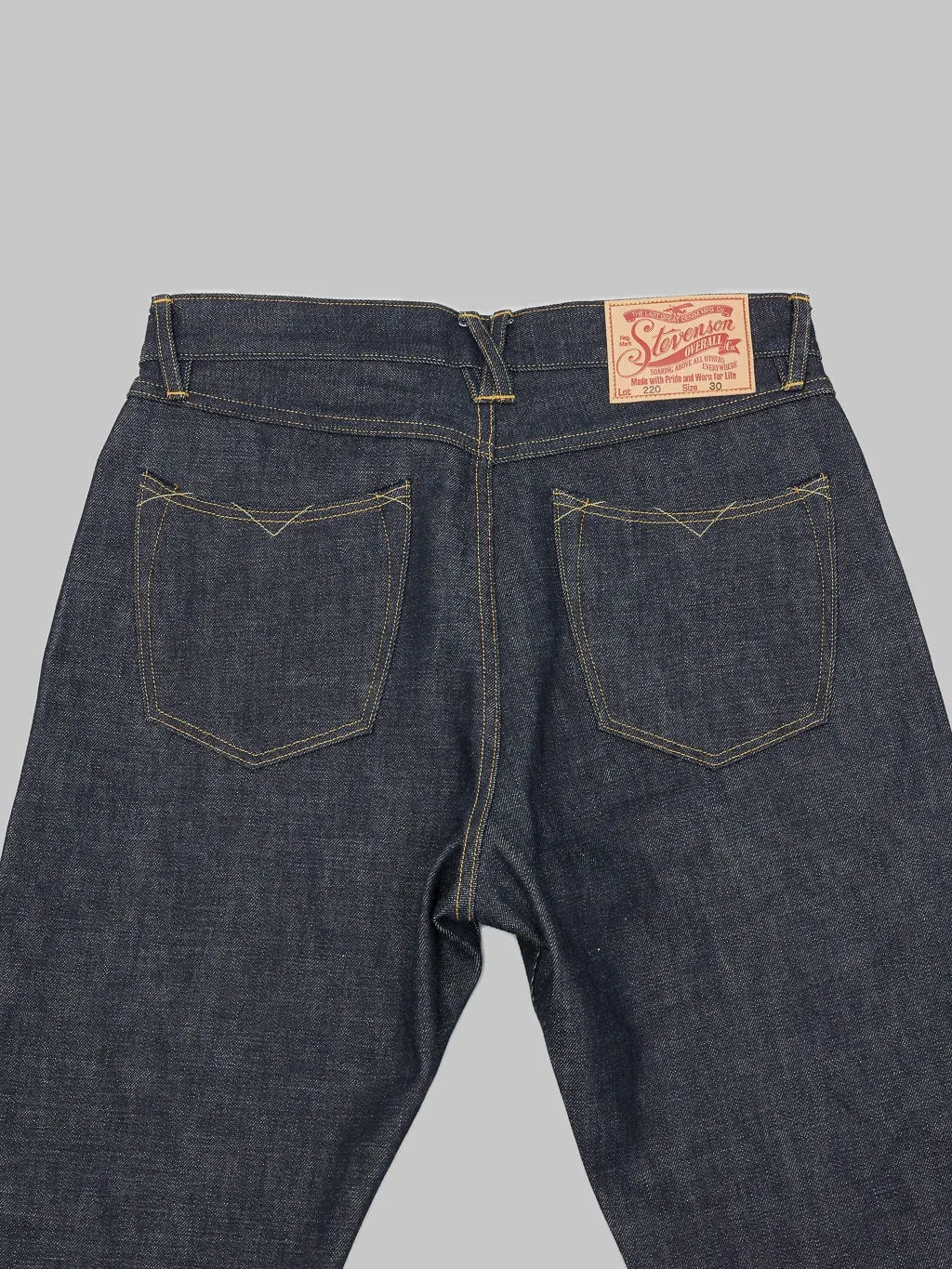 Stevenson Overall Co. Carmel 220 14oz Regular Tapered Jeans