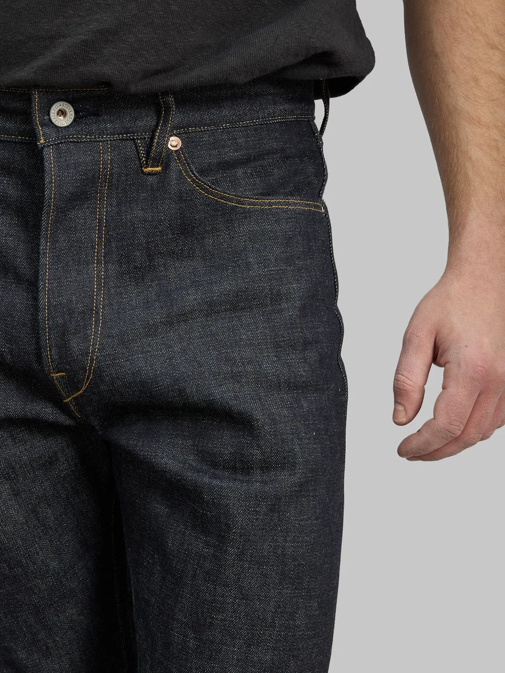 Stevenson Overall Co. Carmel 220 14oz Regular Tapered Jeans