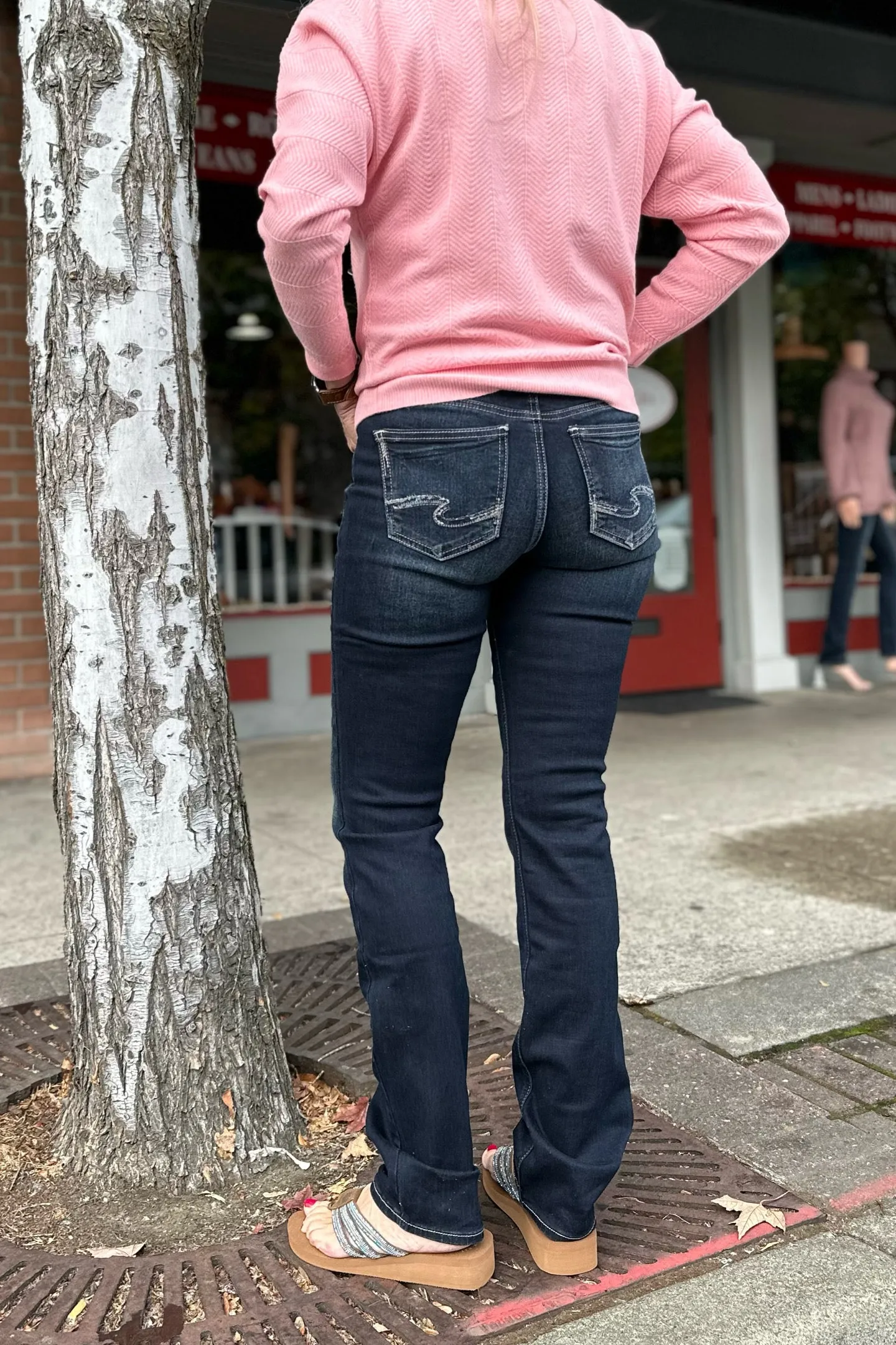 Suki Straight Denim by Silver Jeans
