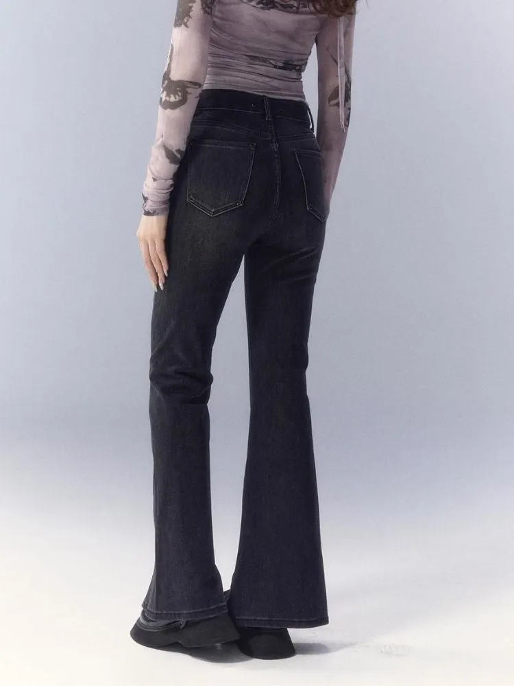 Super Fit Stretch Slit Skinny Jeans【s0000003348】