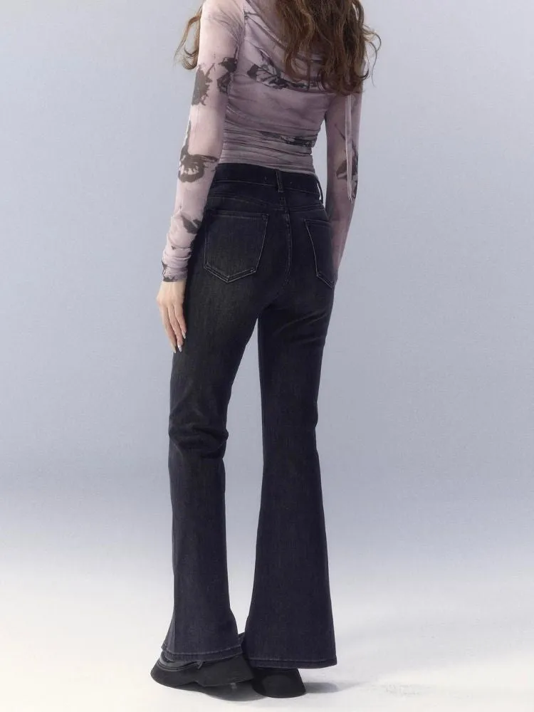 Super Fit Stretch Slit Skinny Jeans【s0000003348】