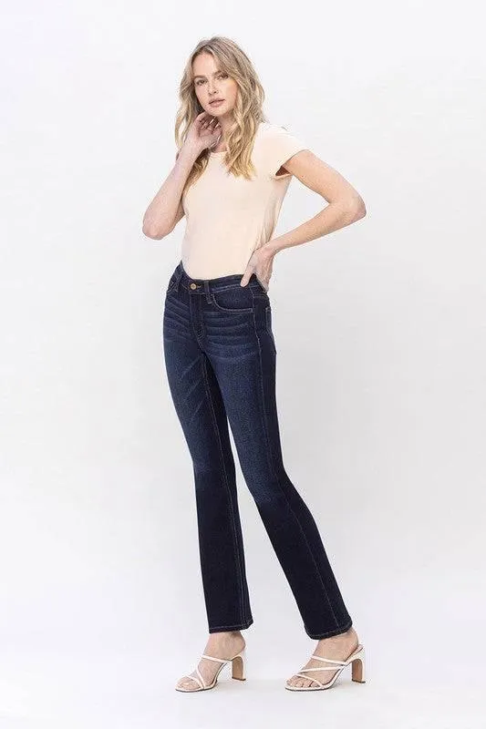 Vervet by flying monkey mid rise bootcut