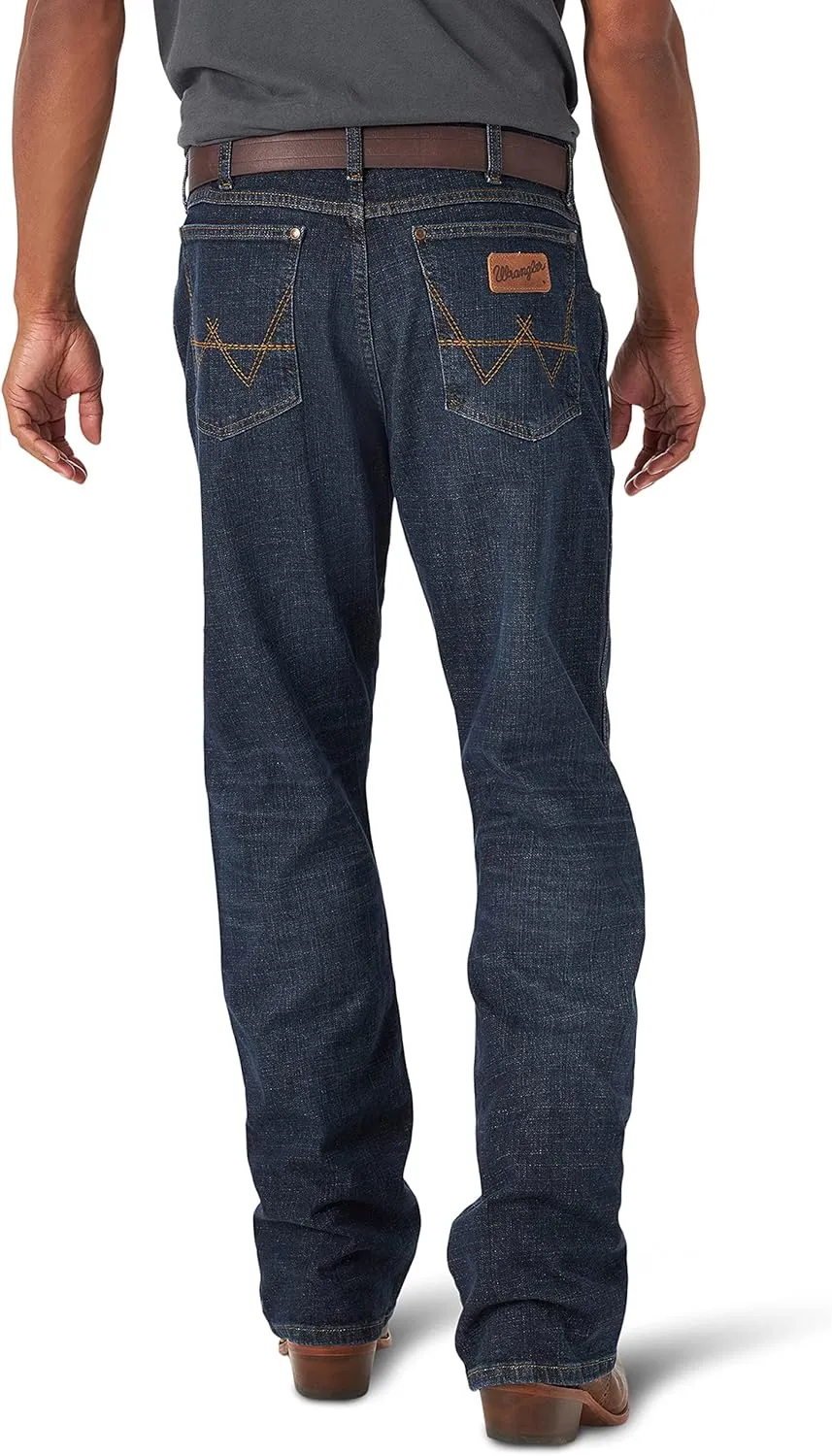 Wrangler Men's Free to Stretch Relaxed Fit Bootcut Jean