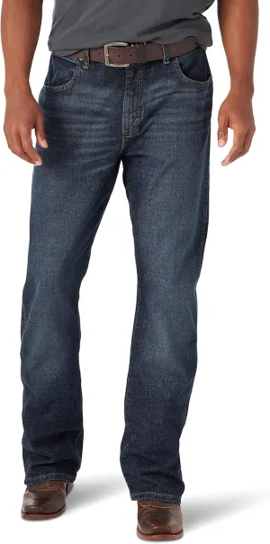 Wrangler Men's Free to Stretch Relaxed Fit Bootcut Jean