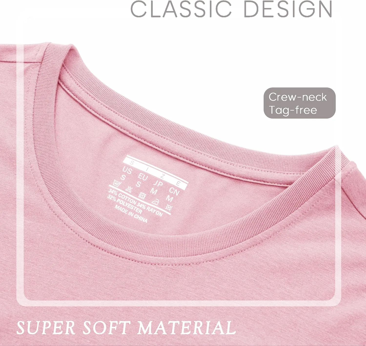 YUCOLEN Women's Cotton Short Sleeve Shirts UPF 50  Soft Breathable Crew Neck T-Shirts Basic Tops